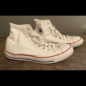 White Chuck Taylor Converse